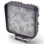 Фара рабочего освещения 9 led 27w (квадратная) (2шт.)